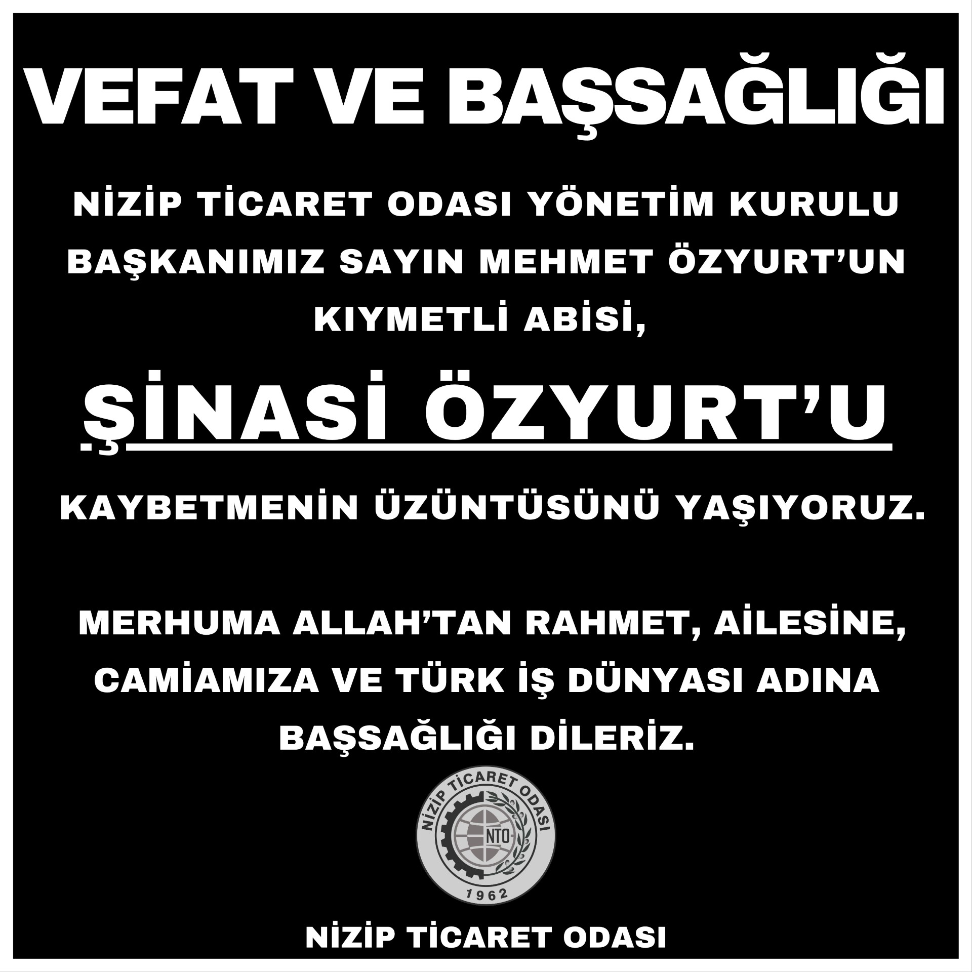 Nizip Ticaret odası 