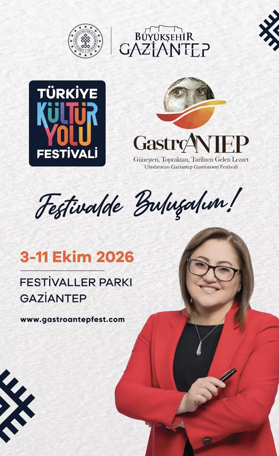 TÜRKİYE KÜLTÜR YOLU FESTİVALİ GASTROANTEP İLANI
