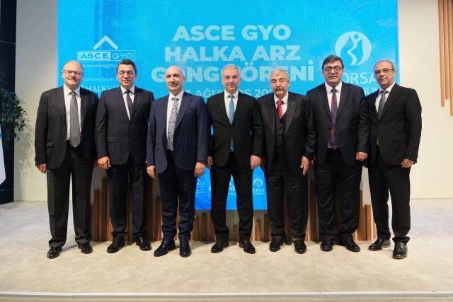 Borsa İstanbul’da gong ASCE GYO için çaldı