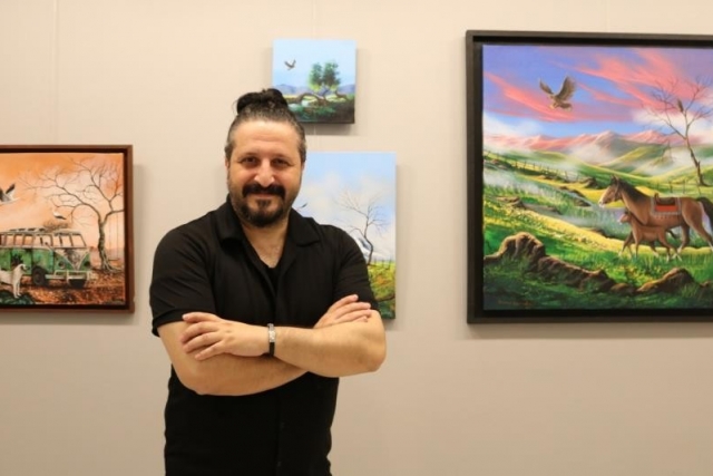 SANKO Sanat Galerisi’nde "Sessiz Tanıklar" temalı resim sergisi