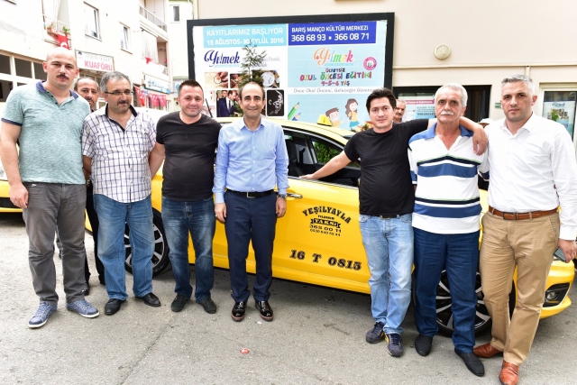 Başkan Edebali Esnafın Yanında