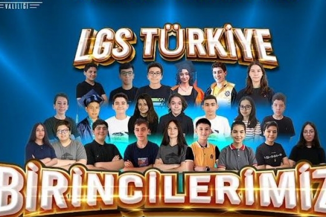 EĞİTİM ŞEHRİ GAZİANTEP’TEN LGS’DE DEV BAŞARI: 23 ÖĞRENCİ TÜRKİYEBİRİNCİSİ