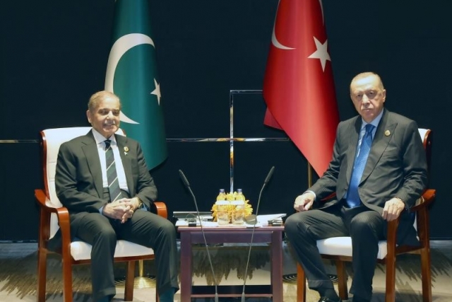 Cumhurbaşkanı Erdoğan, Pakistan Başbakanı Şerif ile görüştü