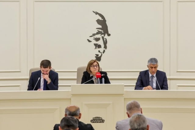 Gaziantep Büyükşehir Belediyesi Ekim Ayı Meclisi toplandı