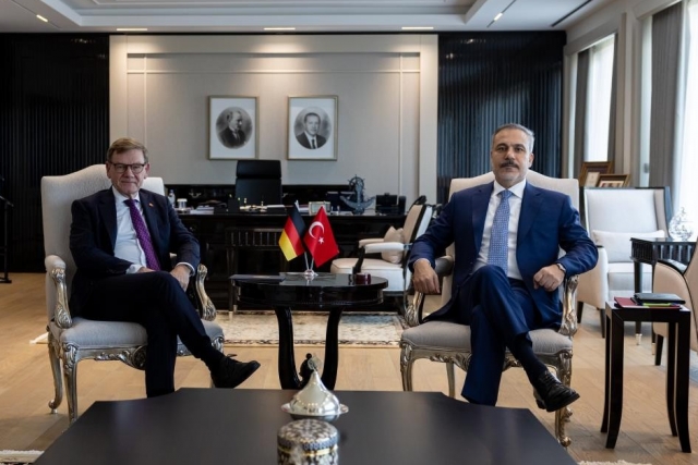 Dışişleri Bakanı Fidan, Alman mevkidaşı Wadephul ile görüştü