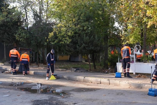 Şehitkamil sanayi bölgelerinde büyük temizlik