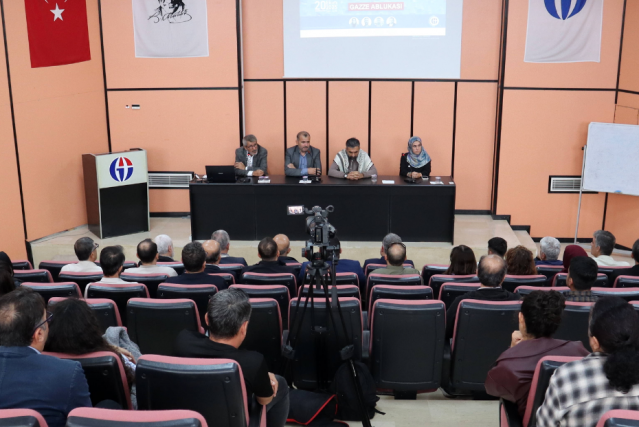 GAÜN’DE GAZZE ABLUKASI VE SUMUD DİRENİŞİ PANELİ DÜZENLENDİ