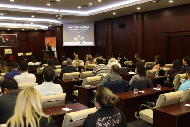 İklim Kanunu'nun İş Dünyasına etkileri GTO'da konuşuldu
