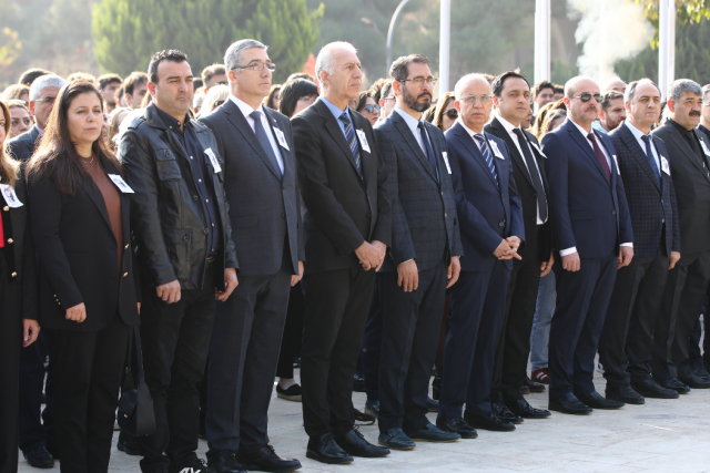 CUMHURİYETİMİZİN KURUCUSU GAZİ MUSTAFA KEMAL ATATÜRK GAÜN’DE  ANILDI