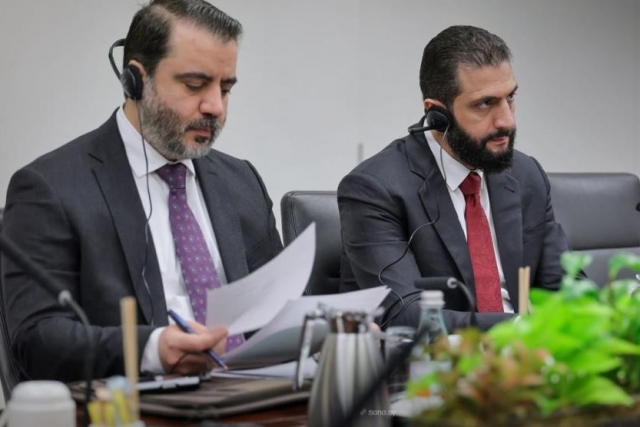 Suriye Devlet Başkanı eş-Şara, IMF Genel Merkezi'ni ziyaret etti