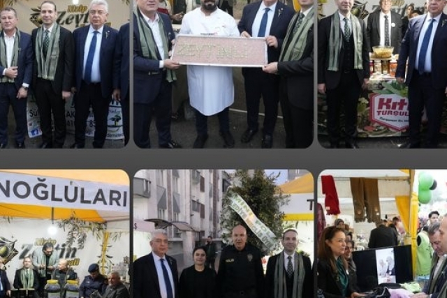 ZEYTİN FESTİVALİ RESMÎ KORTEJ VE AÇILIŞ TÖRENİ PROTOKOLÜN KATILIMIYLA GERÇEKLEŞTİ: NTO STANDINA YOĞUN İLGİ