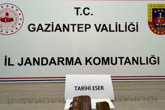 Gaziantep'te sahte tarihi eser dolandırıcısı 2 şahıs yakalandı