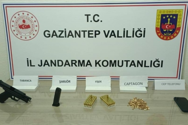 Gaziantep'te 200 adet captagon hap ele geçirildi: 1 şahıs tutuklandı