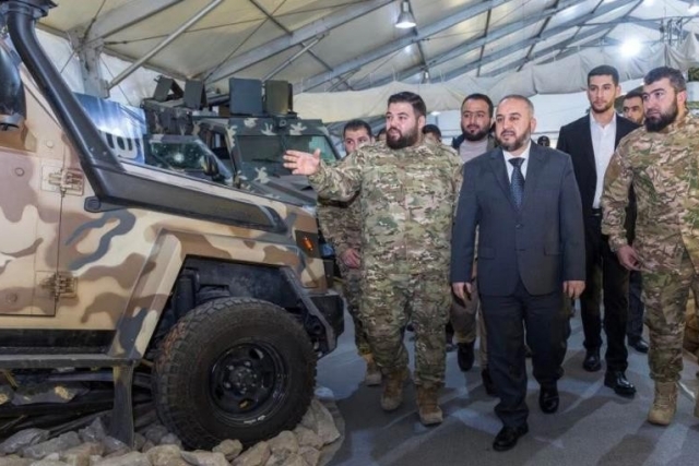 Şam'da "Suriye Devrimi Askeri Fuarı" ziyaretçilere kapılarını açtı
