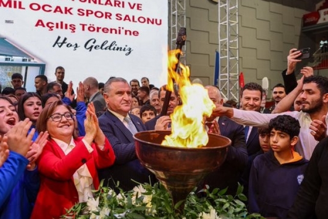 GAZİ ŞEHİR, ULUSLARARASI STANDARTLARA UYGUN YENİ SPOR SALONUNA KAVUŞTU