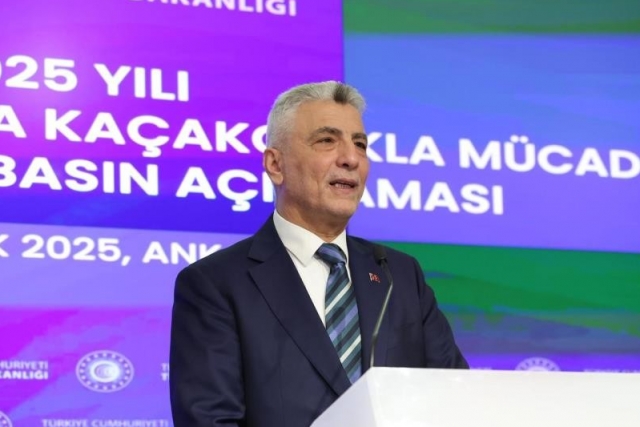 Bakan Bolat: 2025’te 98,5 Milyar Liralık Kaçak ve Uyuşturucu Yakalandı