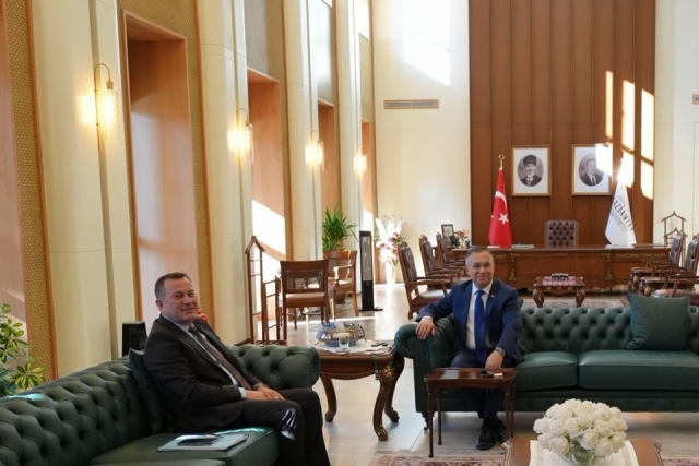 Belediye Başkanı Doğan’dan Vali Çeber’e ziyaret