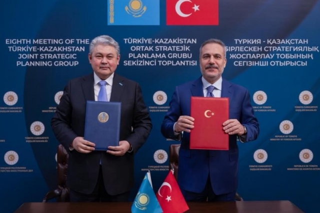 Türkiye ile Kazakistan Dışişleri Bakanlıkları arasında "2026-2027 İşbirliği Planı" imzalandı