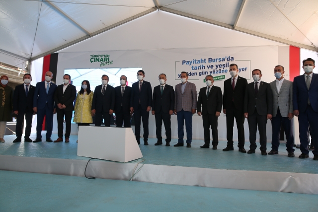 Bursa’nın tarihi mekanları gün yüzüne çıkıyor