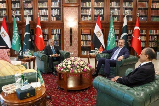 Fidan, Türkiye-Mısır-Pakistan-Suudi Arabistan Dışişleri Bakanları Toplantısı’na katıldı