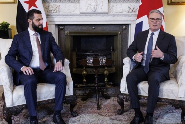 Suriye Devlet Başkanı eş-Şara'dan İngiltere'ye ilk resmi ziyaret