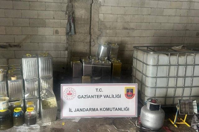 Gaziantep'te sahte zeytinyağı operasyonu!