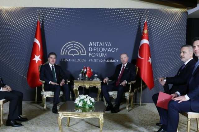 Cumhurbaşkanı Erdoğan, Irak Kürt Bölgesel Yönetimi Başkanı Neçirvan Barzani'yi kabul etti