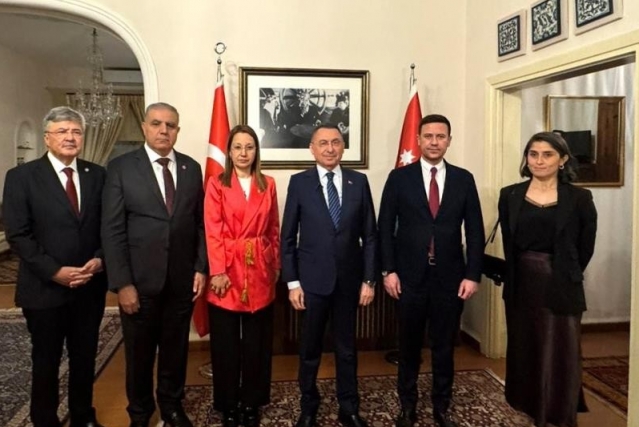 TBMM Dışişleri Komisyonu Başkanı Oktay ve komisyon üyeleri Ürdün'de