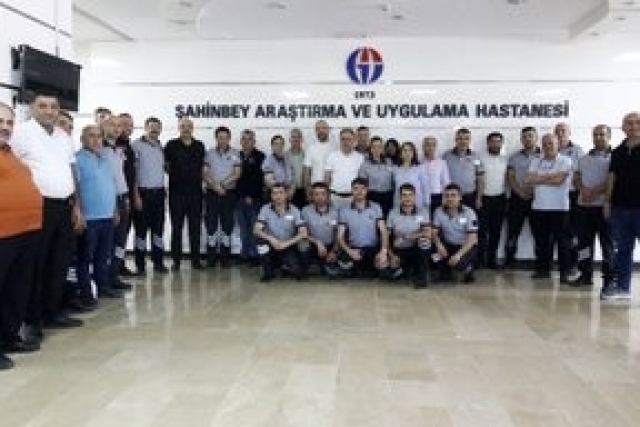 GAÜN Hastanesi’nde Güvenlik Haftası Kutlandı