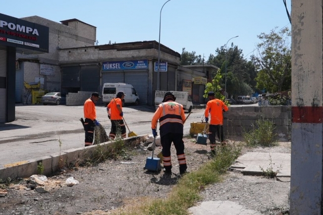 Şehitkamil Belediyesi'nden KÜSGET'te Kapsamlı Temizlik Seferberliği