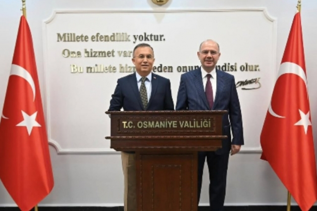 Gaziantep Valisi Kemal Çeber’den Osmaniye Valiliği’ne Ziyaret