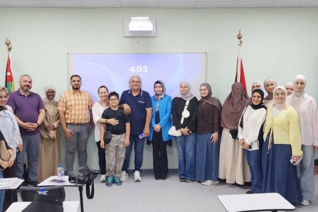 GAÜN heyeti, Erasmus+ kapsamında Ürdün Üniversitesi'ni ziyaret etti.