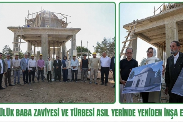 Dülük Baba Zaviyesi Ve Türbesi Asıl Yerinde Yeniden İnşa Edilecek