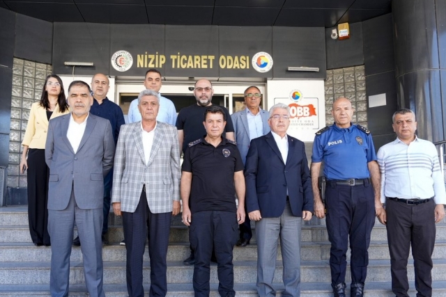 Emniyet Müdürü Celal Özcan’dan NTO’ya Ziyaret