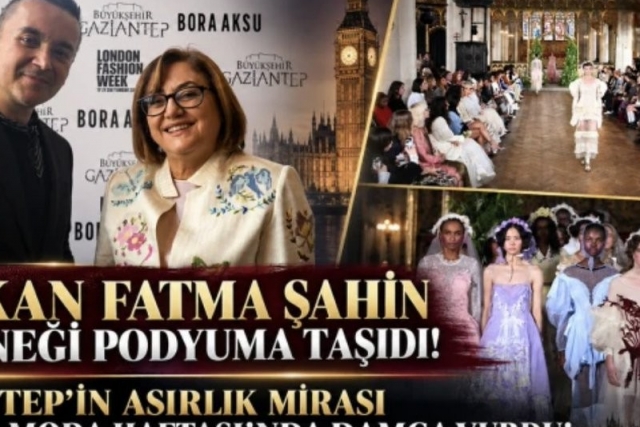 Başkan Fatma Şahin Geleneği Podyuma Taşıdı!
