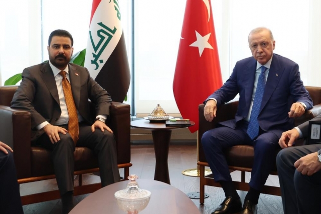 Cumhurbaşkanı Erdoğan, Irak Başbakanı Zeydi'yi kabul etti