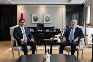 Bakan Fidan, Libya Ulusal Ordusu Genel Komutan Yardımcısı Orgeneral Hafter'i kabul etti