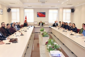 GAÜN’DE EĞİTİM KOORDİNATÖRLÜĞÜ ÇALIŞMALARI DEĞERLENDİRİLDİ