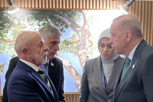 Cumhurbaşkanı Erdoğan, Brezilya Devlet Başkanı Silva ile görüştü