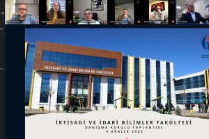 İİBF DANIŞMA KURULU ARALIK 2025 TOPLANTISI DÜZENLENDİ