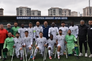 Şahinbey Ampute’den gol şov: 5-0