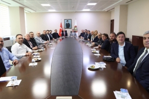 İNŞAAT SEKTÖRÜNÜN GÜNCEL DURUMU VE GELECEK BEKLENTİLERİ GSO’DA DEĞERLENDİRİLDİ