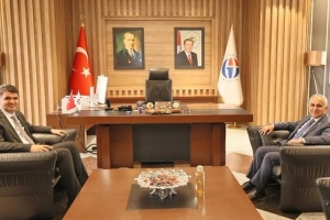 KİLİS VALİSİ ÖMER KALAYLI’DAN REKTÖR PROF. DR. SAİT MESUT DOĞAN’A ZİYARET
