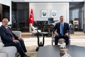 Bakan Fidan, Ankara Valisi Canbolat’ı kabul etti
