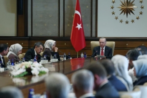 Erdoğan, Acılı Ailelerle Buluştu