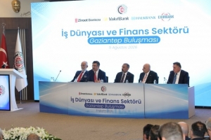 Gaziantep iş dünyası kamu bankalarının genel müdürleriyle buluştu
