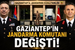 Gaziantep’in Jandarma Komutanı Değişti!