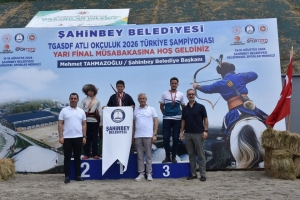 Şahinbey Belediyesi, Atlı Okçuluk Türkiye Şampiyonası Yarı Finali’ne ev sahipliği yaptı.