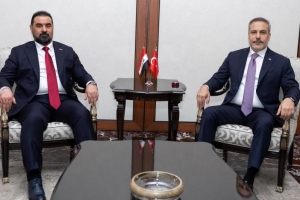 Bakan Fidan, Irak Temsilciler Meclisi Başkanı Halbusi ile görüştü