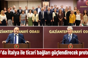 GSO'da İtalya ile ticari bağları güçlendirecek protokol